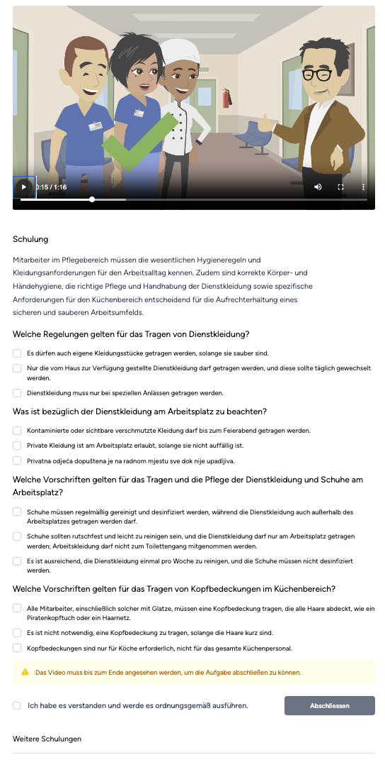 Modul-Vorschau